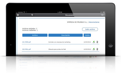 Docuemtacion proteccion datos LOPD MANAGER repositorio